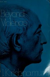 book cover of Beyond Violence by Jiddu Krishnamurti