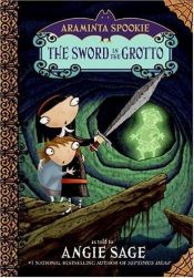book cover of The Sword in the Grotto by Angie Sage