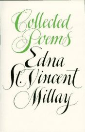 book cover of Collected poems: Edna St. Vincent Millay by Edna St. Vincent Millay