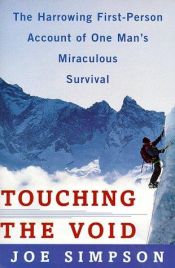 book cover of Touching the Void by Joe Simpson