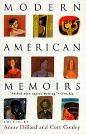 book cover of Modern American memoirs by Annie Dillard