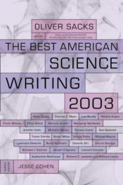 book cover of The Best American Science Writing 2003 (Best American Science Writing) by Oliver Sacks