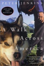 book cover of A walk across America by Peter Jenkins