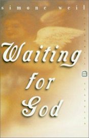 book cover of Waiting for God by Simone Weil