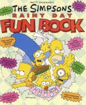 book cover of Matt Groening's the Simpsons rainy day fun book by مت گرینیگ