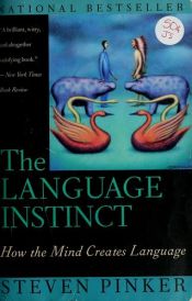 book cover of The Language Instinct by Steven Pinker