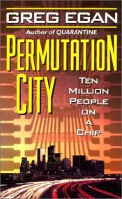 book cover of Miasto Permutacji by Greg Egan