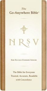 book cover of NRSV Go-Anywhere Bible NuTone by Harper Bibles