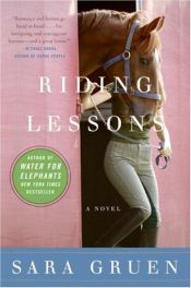 book cover of Riding lessons by Sara Gruen