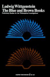 book cover of Blue and Brown Books by Лудвиг Витгенщайн