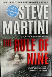 book cover of The Rule of Nine (Paul Madriani series, No 11) by Steve Martini