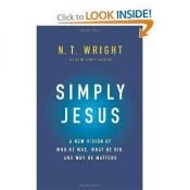 book cover of Simply Jesus by The Rt Rev N. T. Wright