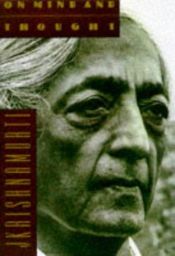 book cover of On Mind and Thought by Jiddu Krishnamurti