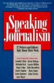 book cover of Speaking of Journalism by William Zinsser