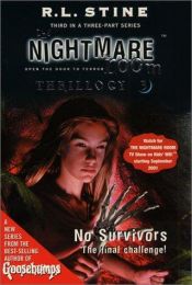 book cover of No Survivors (The Nightmare Room Thrillogy #3) by Robert Lawrence Stine