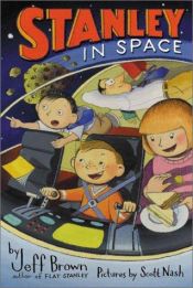 book cover of Flat Stanley: Stanley in Space by Jeff Brown