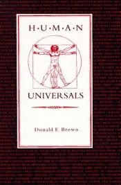 book cover of Human Universals by Donald Brown