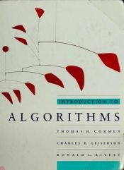 book cover of Introduction to Algorithms by Charles E. Leiserson|Clifford Stein|Ronald L. Rivest|Thomas H. Cormen