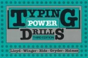 book cover of Typing power drills by Lloyd