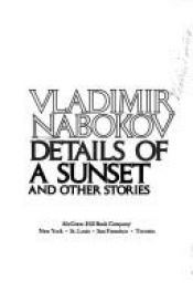 book cover of Details of a sunset and other stories by Vladimir Nabokov