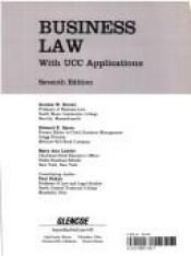 book cover of Business Law: With Ucc Applications by Gordon W. Brown