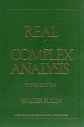 book cover of Real and complex analysis by Walter Rudin