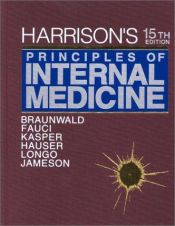 book cover of Harrison's Principles of Internal Medicine, 15 by Eugene Braunwald