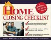 book cover of Home closing checklist by Robert Irwin