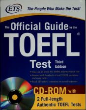 book cover of The Official Guide to the TOEFL iBT with CD-ROM by Graduate Record Examinations Board