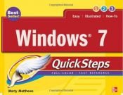 book cover of Windows 7 QuickSteps by Marty Matthews