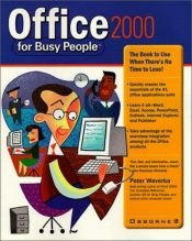 book cover of Office 2000 for Busy People by Peter Weverka