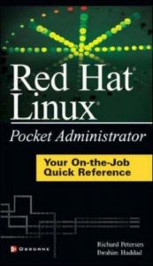 book cover of Red Hat Linux : pocket administrator by Richard Petersen
