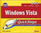 book cover of Windows Vista QuickSteps (Quicksteps) by Marty Matthews