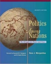 book cover of Politics Among Nations by Hans Morgenthau