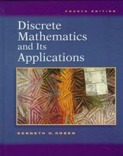 book cover of Discrete mathematics and its applications by Kenneth H. Rosen