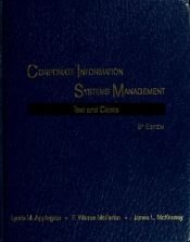 book cover of Corporate Information Strategy and Management: Text and Cases by Lynda M. Applegate