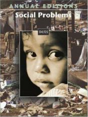 book cover of Annual Editions: Social Problems 04 by Kurt Finsterbusch