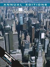 book cover of Urban Society (Annual Editions) by Fred Siegel