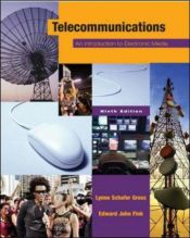book cover of Telecommunications: An Introduction to Electronic Media with PowerWeb by Lynne Schafer S Gross