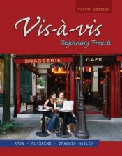 book cover of Vis-a-vis : beginning French by Evelyne Amon
