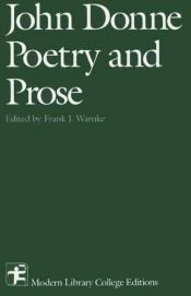 book cover of Poetry and Prose (Modern Library College Editions) by John Donne