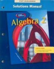 book cover of Algebra 2 Solutions Manual by McGraw-Hill