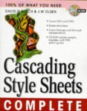 book cover of Cascading Style Sheets Complete by David D. Busch