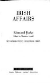 book cover of Irish Affairs by Edmund Burke