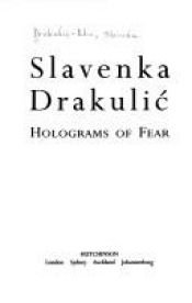 book cover of Holograms of fear by Slavenka Drakulić