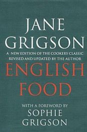 book cover of English food by Jane Grigson