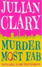 book cover of Murder most fab by Julian Clary