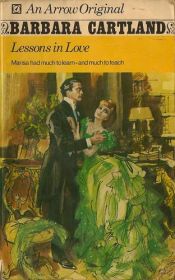 book cover of Lessons in Love by Barbara Cartland