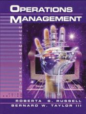 book cover of Operations management by Roberta S. Russell