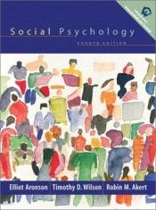 book cover of Psychologia społeczna by Elliot Aronson